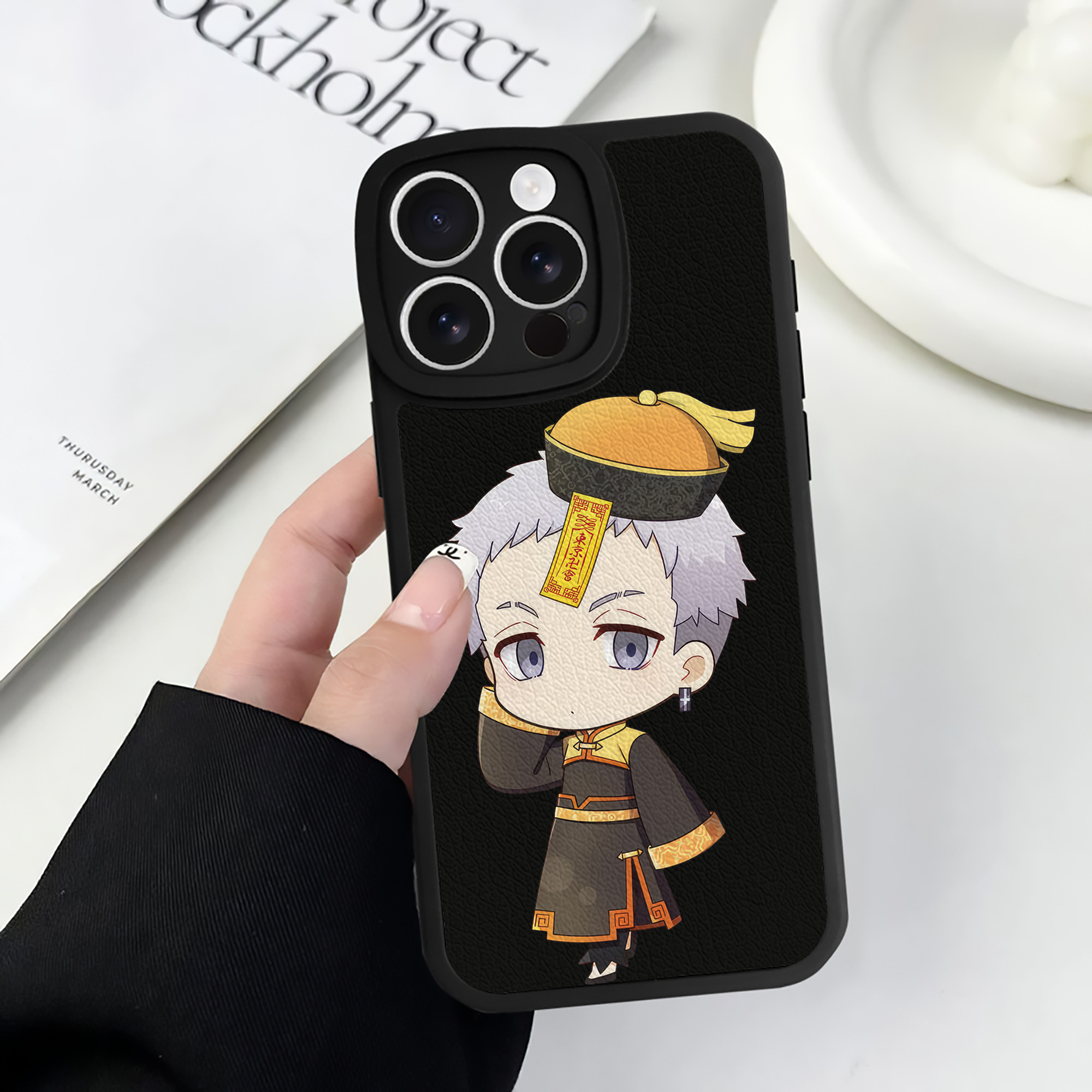 （画像用） 東京リベンジャーズ Tokyo Revengers 【iPhone 16シリーズ対応】シリコンスマホケース（レザー調） 材質：シリコン